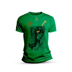 t shirt “l’Œil du lion – Édition atlas”