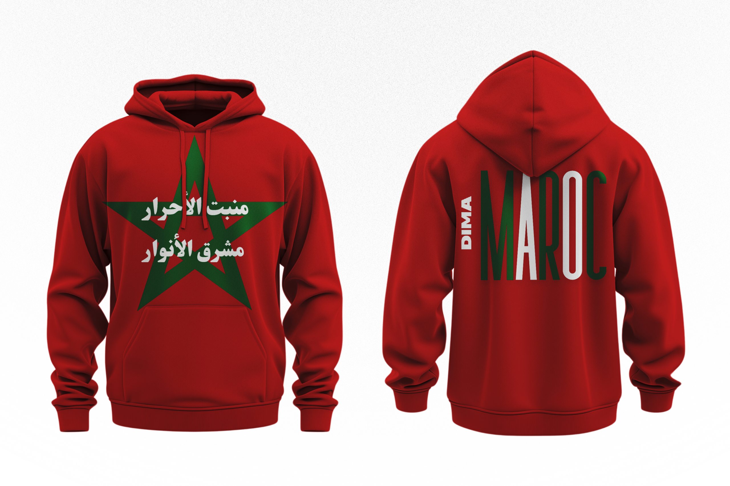 hoodie “dima drapeau”